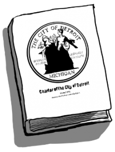 Illustration of Detroit city charter